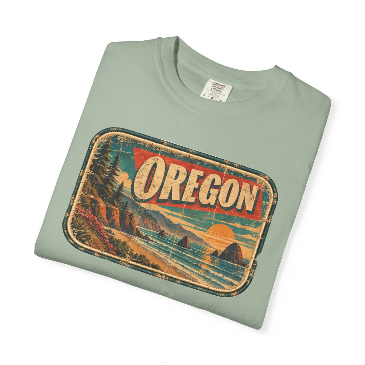 Oregon - Unisex Garment-Dyed T-shirt