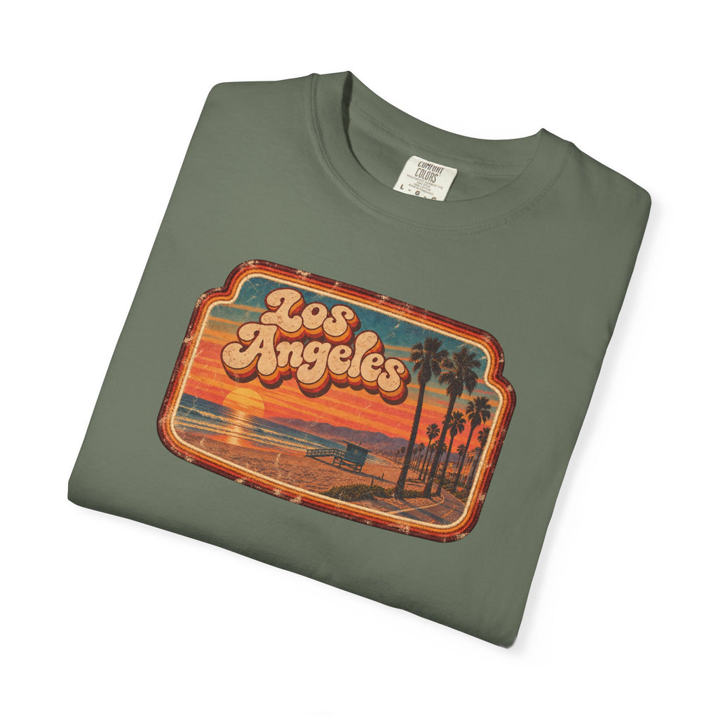 Los Angeles - Unisex Garment-Dyed T-shirt