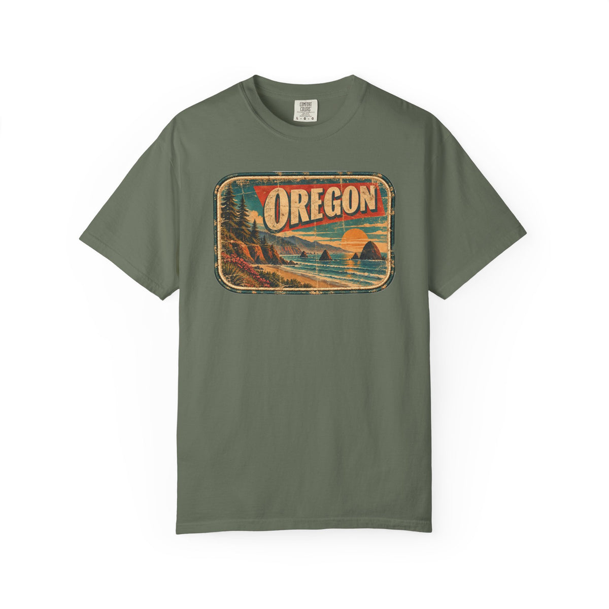 Oregon - Unisex Garment-Dyed T-shirt