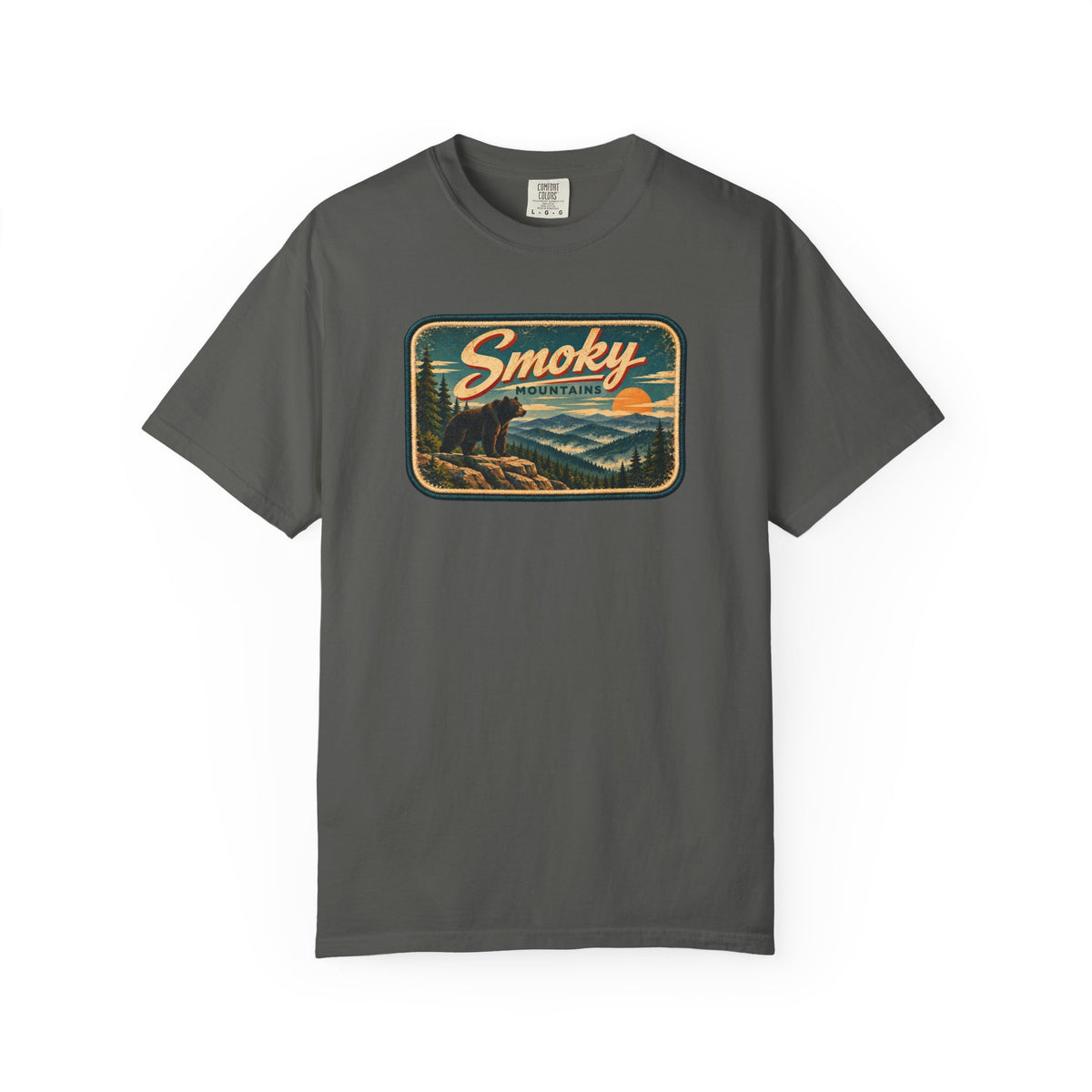 Smoky Mountains - Unisex Garment-Dyed T-shirt