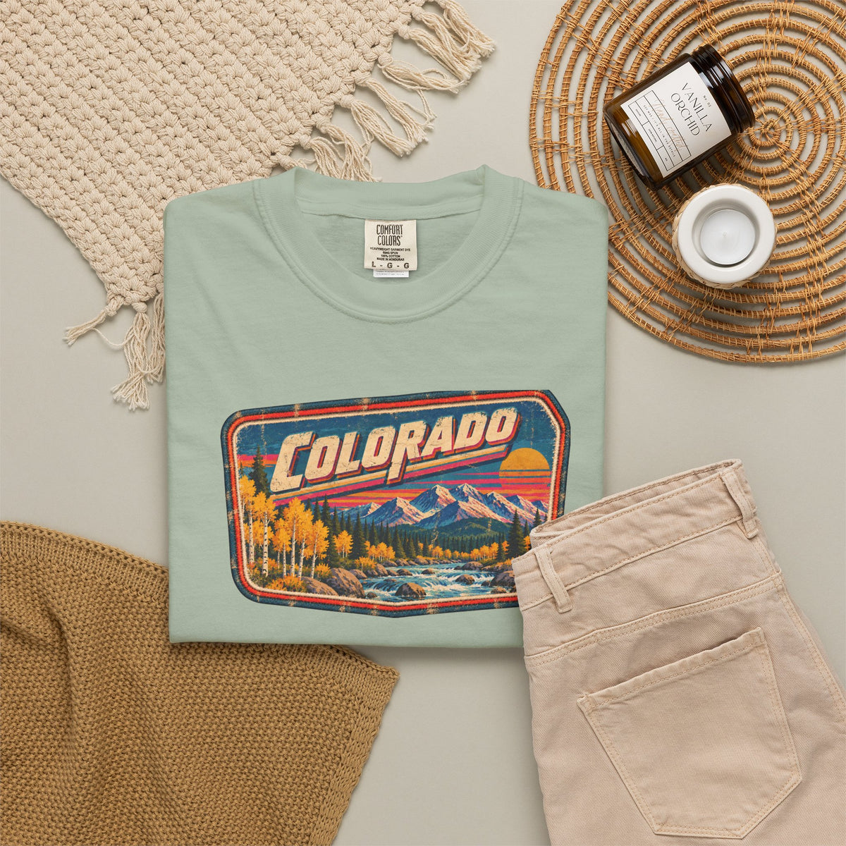 Colorado - Unisex Garment-Dyed T-shirt