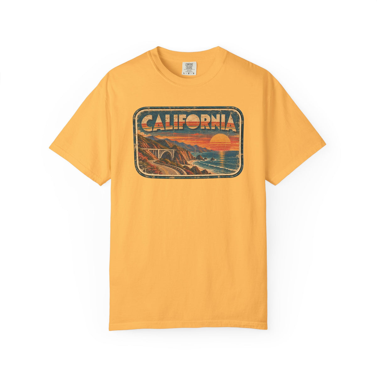 California - Unisex Garment-Dyed T-shirt
