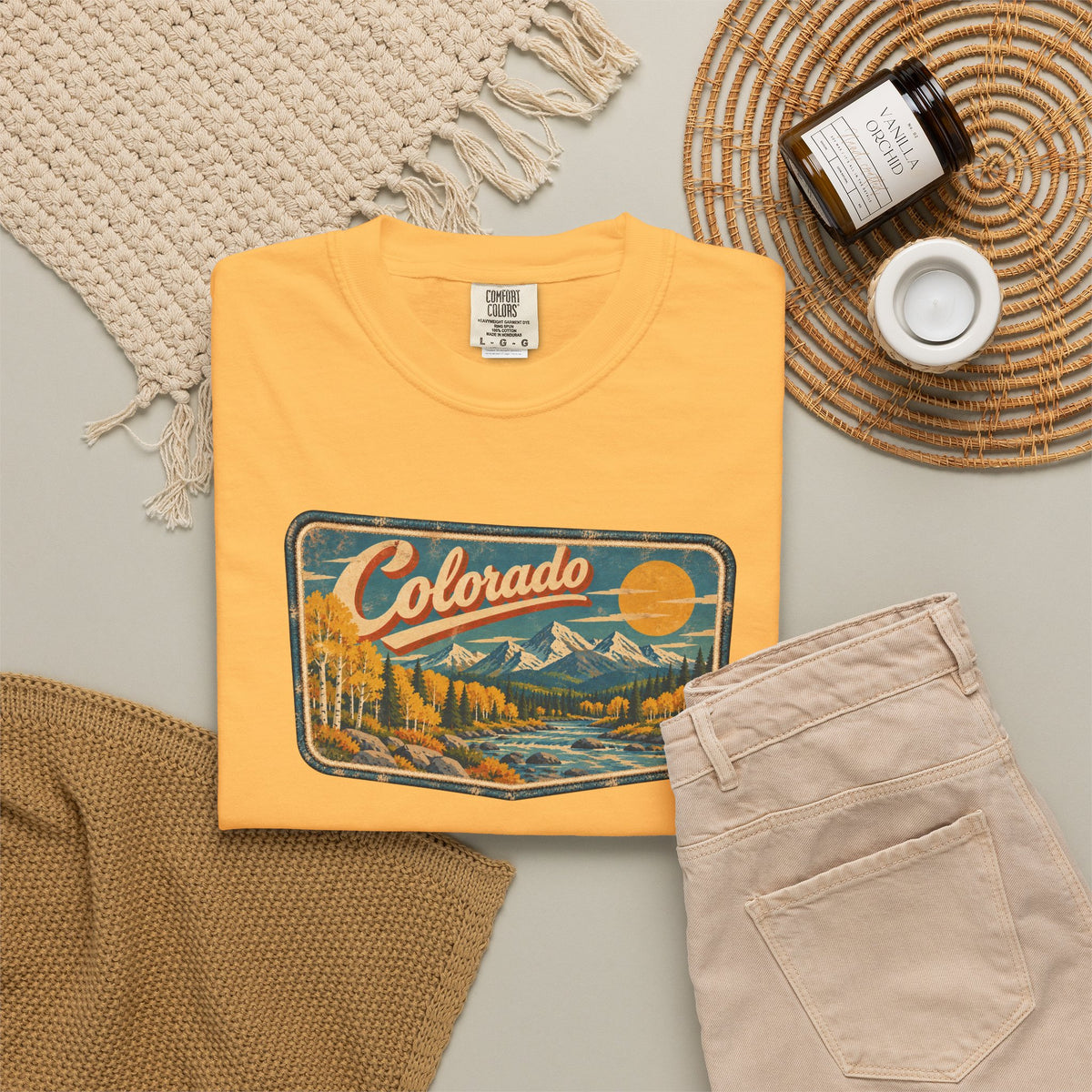 Colorado - Unisex Garment-Dyed T-shirt