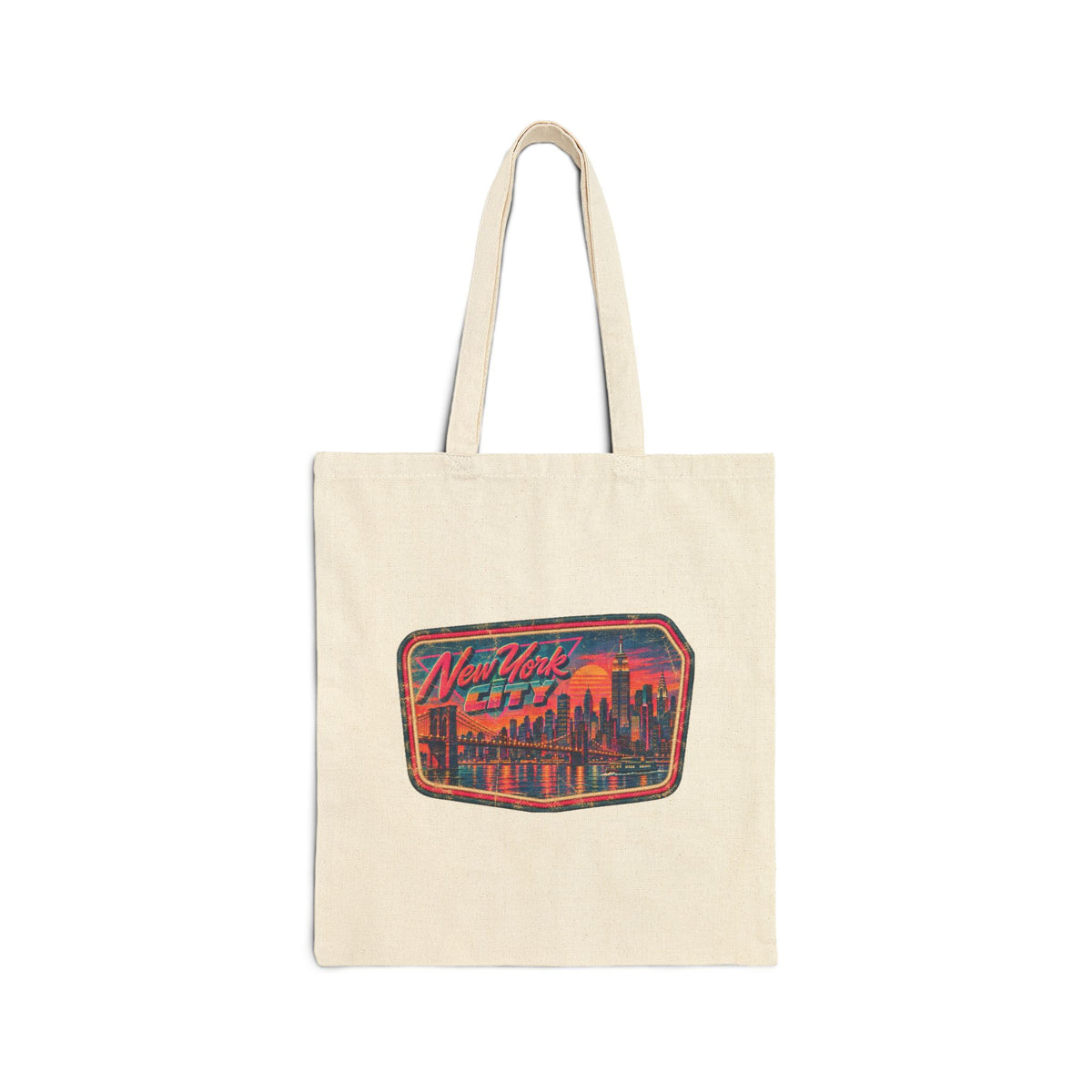Cotton Canvas Tote Bag - Design 50