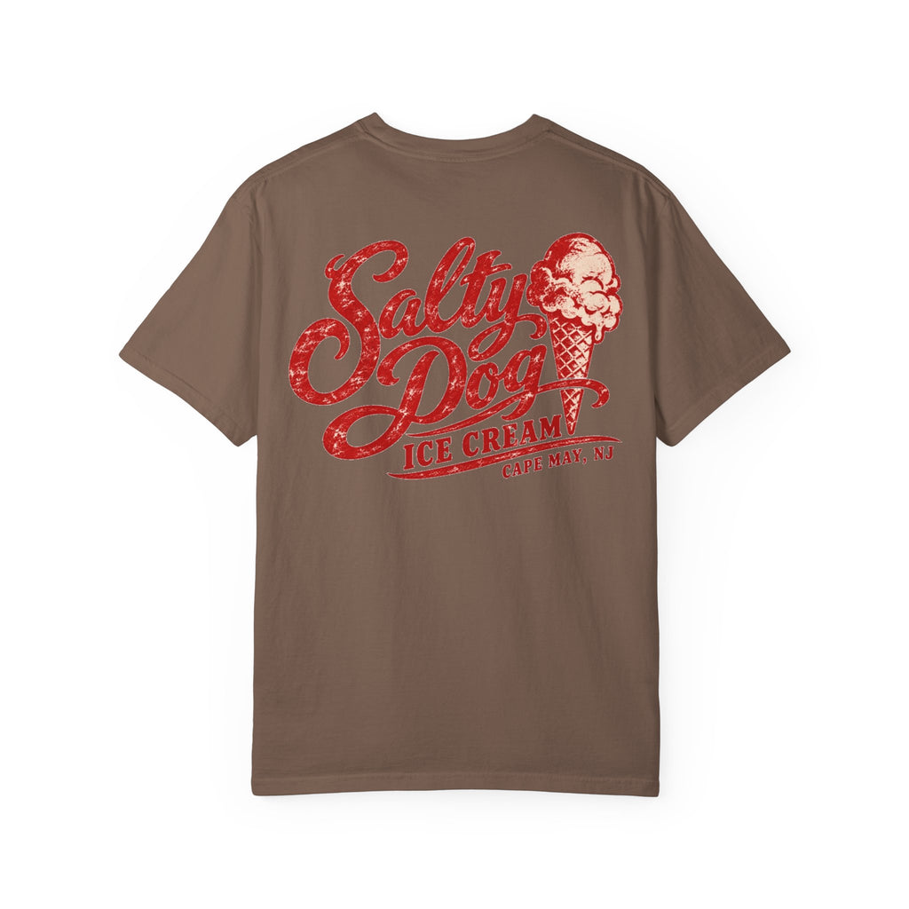 Salty Dog Ice Cream - Unisex Garment-Dyed T-shirt