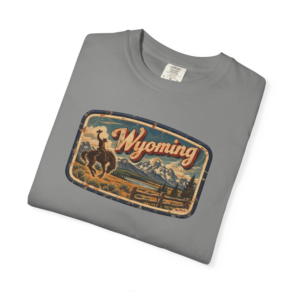 Wyoming - Unisex Garment-Dyed T-shirt