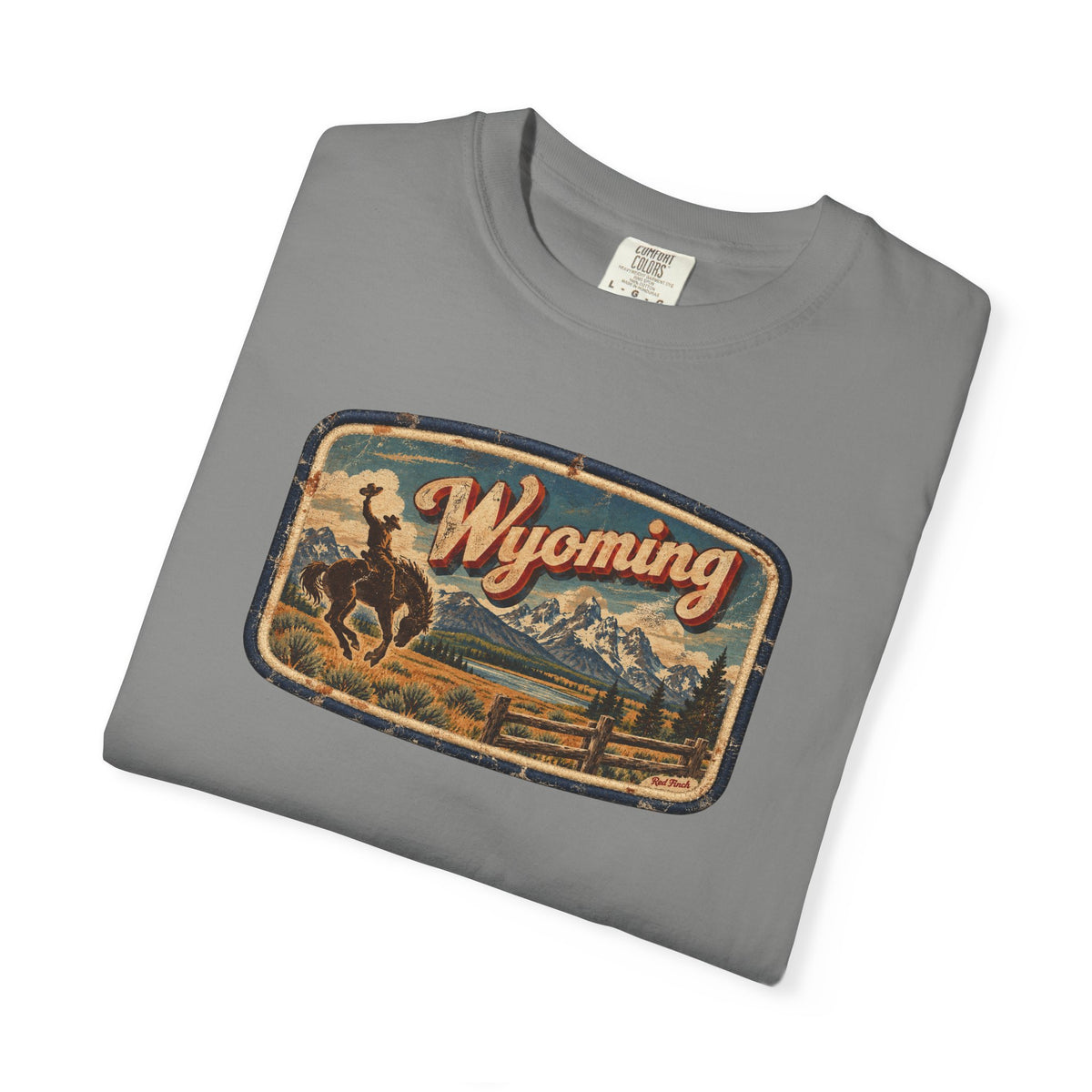 Wyoming - Unisex Garment-Dyed T-shirt