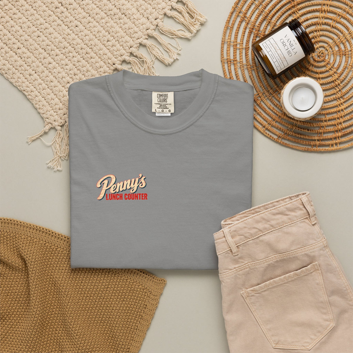 Penny's Lunch Counter - Unisex Garment-Dyed T-shirt