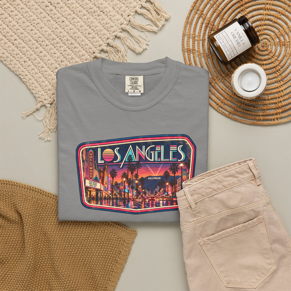 Los Angeles - Unisex Garment-Dyed T-shirt