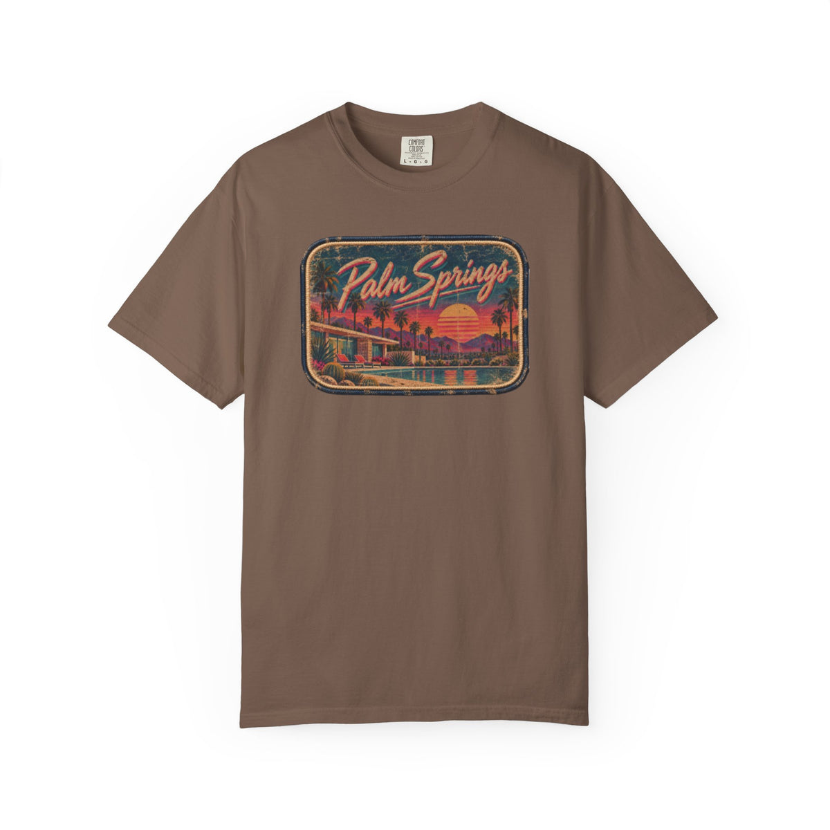 Palm Springs - Unisex Garment-Dyed T-shirt