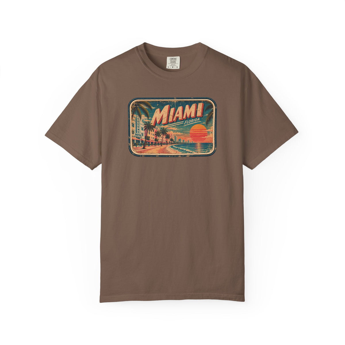 Miami - Unisex Garment-Dyed T-shirt
