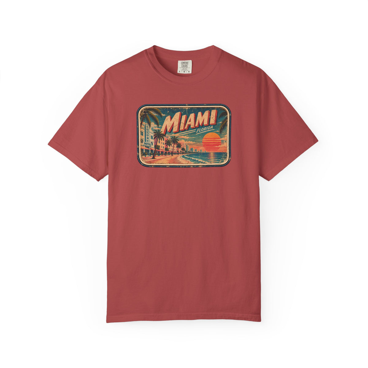 Miami - Unisex Garment-Dyed T-shirt