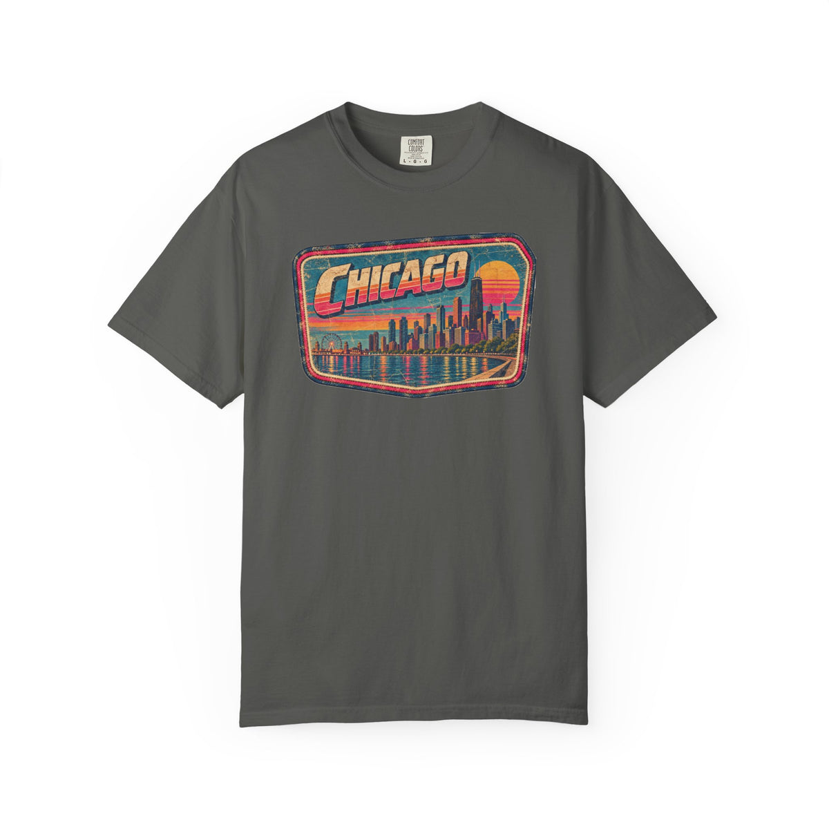 Chicago - Unisex Garment-Dyed T-shirt