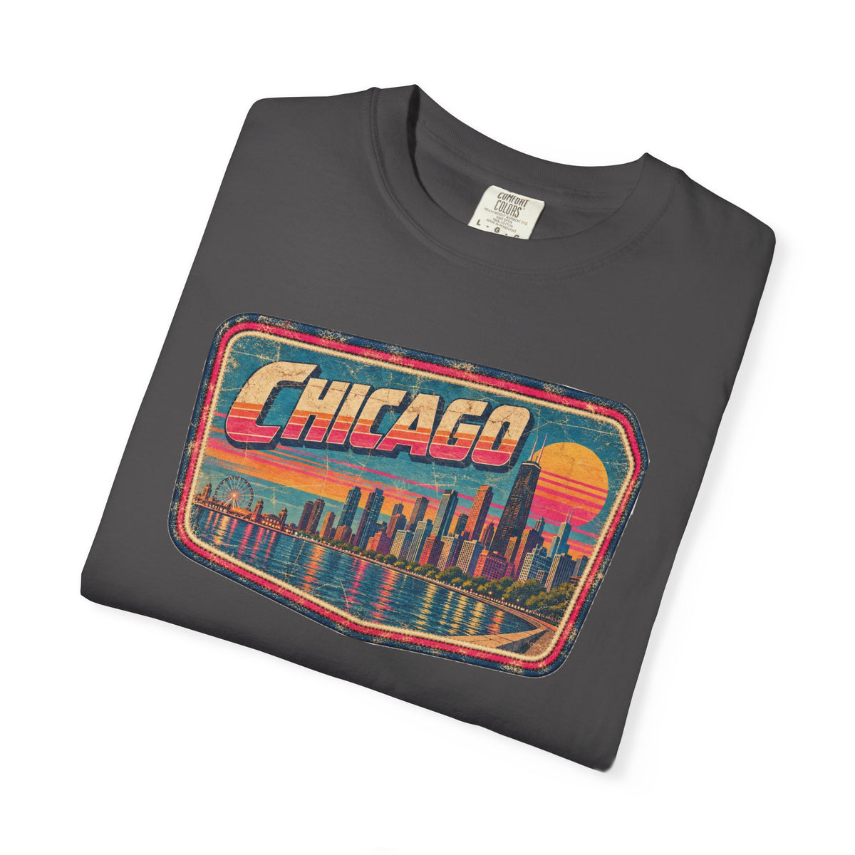 Chicago - Unisex Garment-Dyed T-shirt