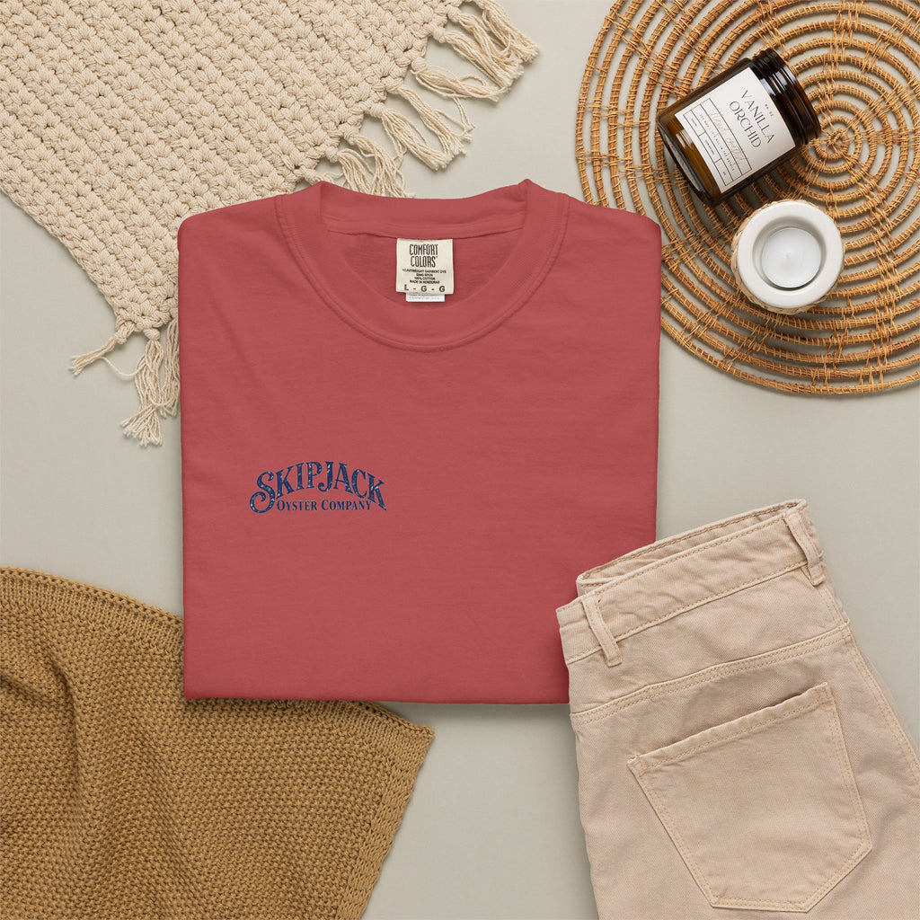 Skipjack Oyster Company - Unisex Garment-Dyed T-shirt