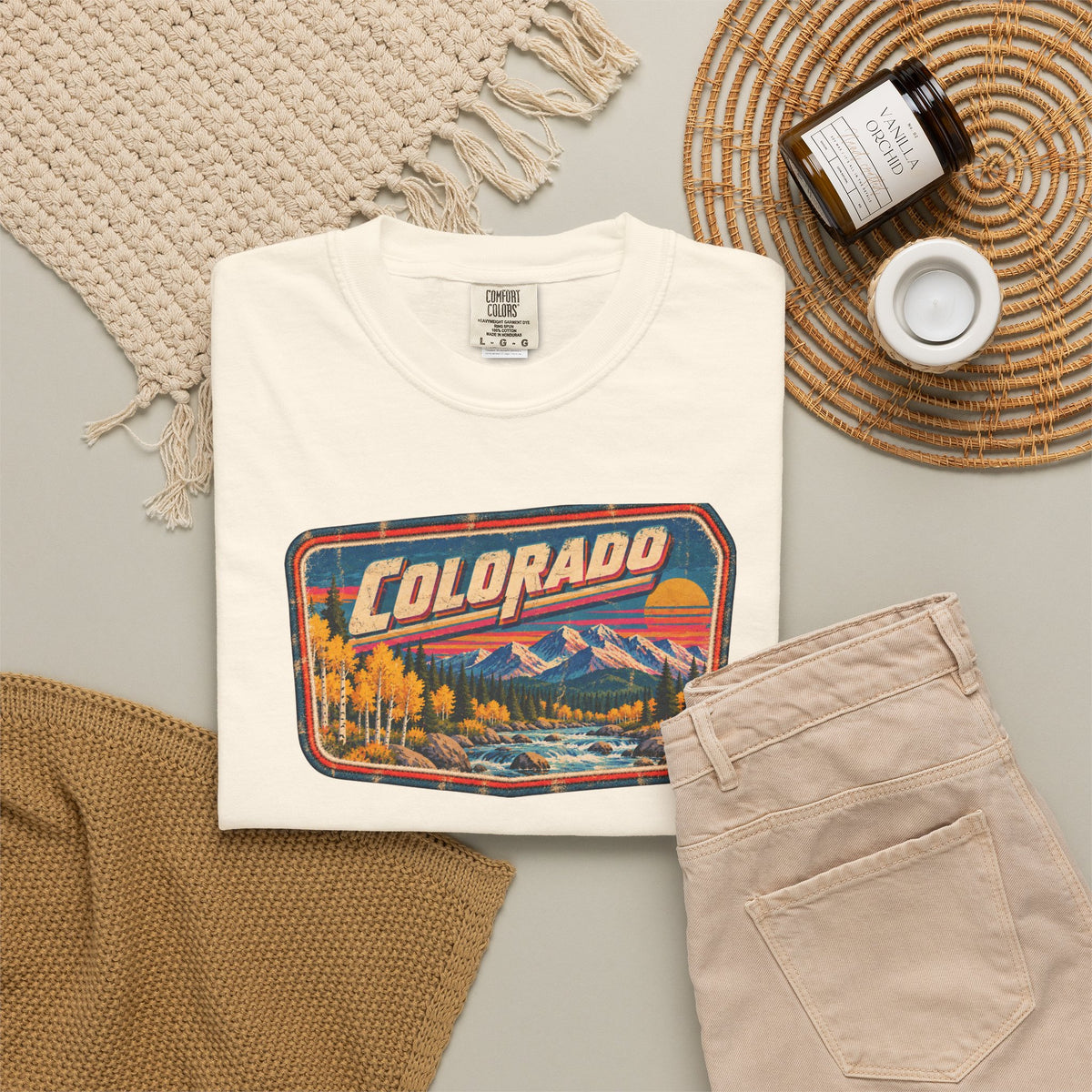 Colorado - Unisex Garment-Dyed T-shirt