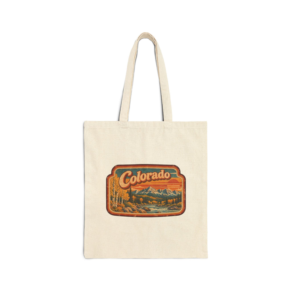 Cotton Canvas Tote Bag - Design 7