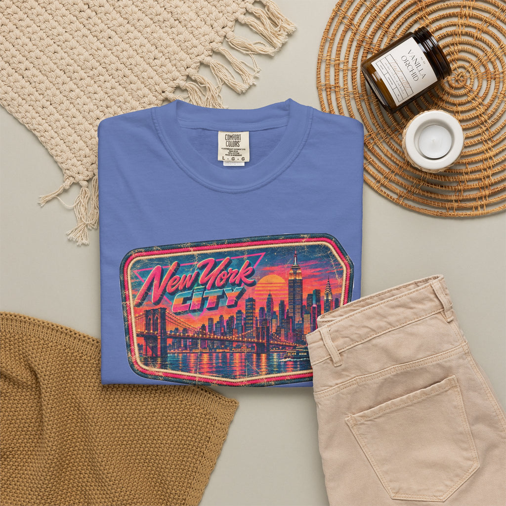 New York City - Unisex Garment-Dyed T-shirt