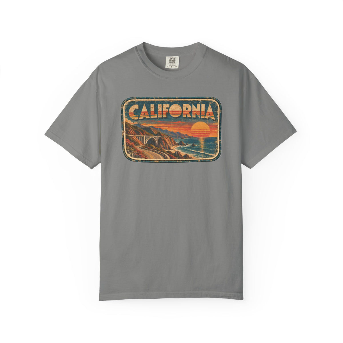California - Unisex Garment-Dyed T-shirt