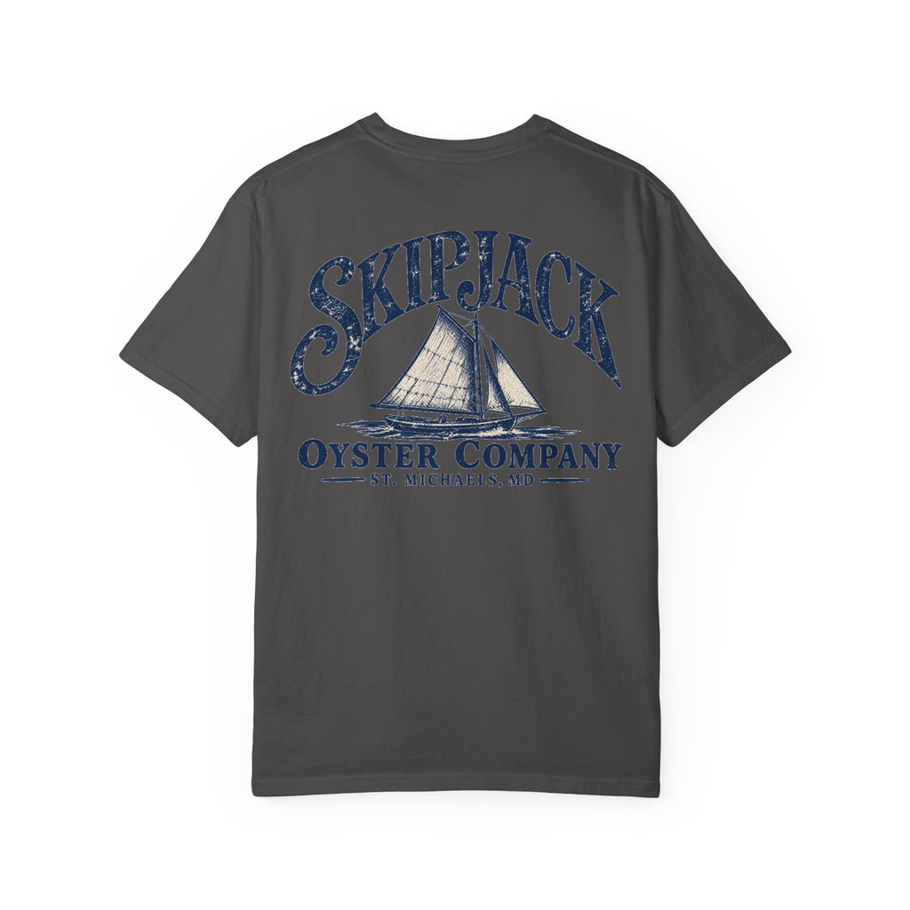 Skipjack Oyster Company - Unisex Garment-Dyed T-shirt