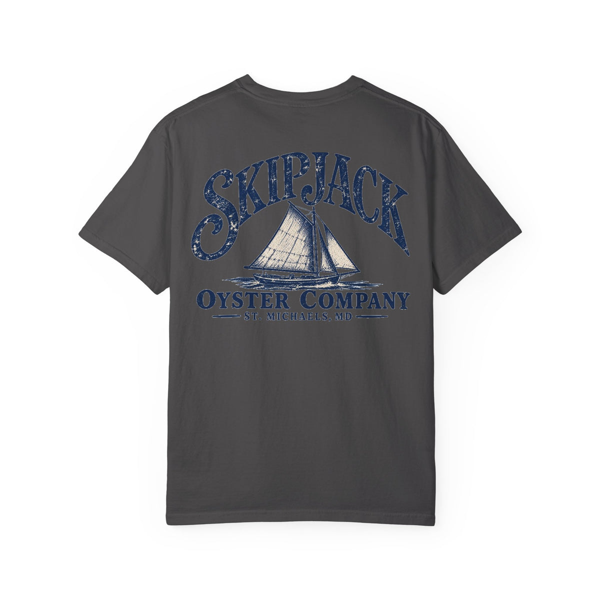 Skipjack Oyster Company - Unisex Garment-Dyed T-shirt