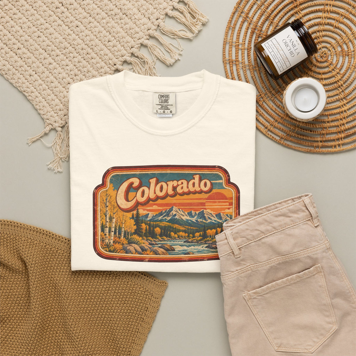 Colorado - Unisex Garment-Dyed T-shirt