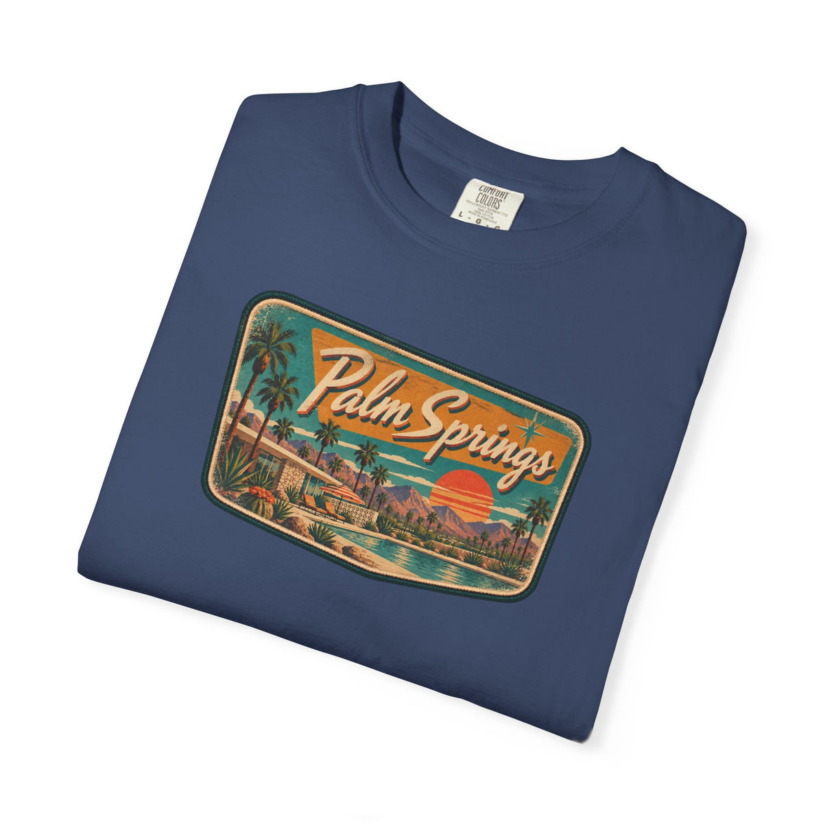 Palm Springs - Unisex Garment-Dyed T-shirt