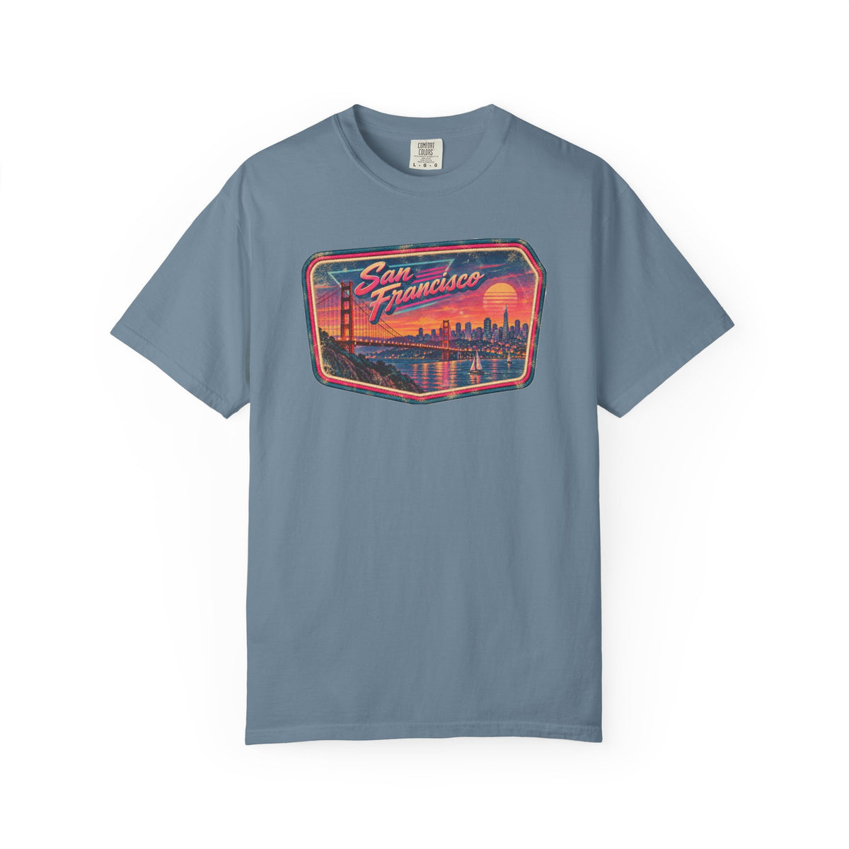 San Francisco - Unisex Garment-Dyed T-shirt
