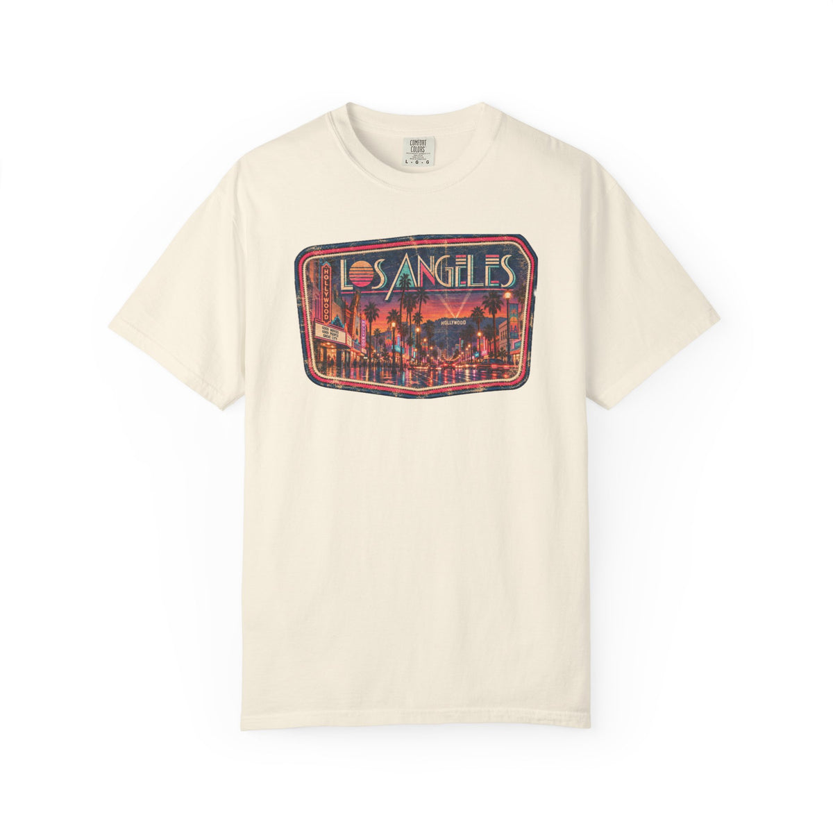 Los Angeles - Unisex Garment-Dyed T-shirt