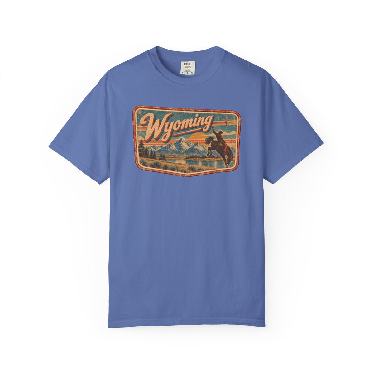 Wyoming - Unisex Garment-Dyed T-shirt