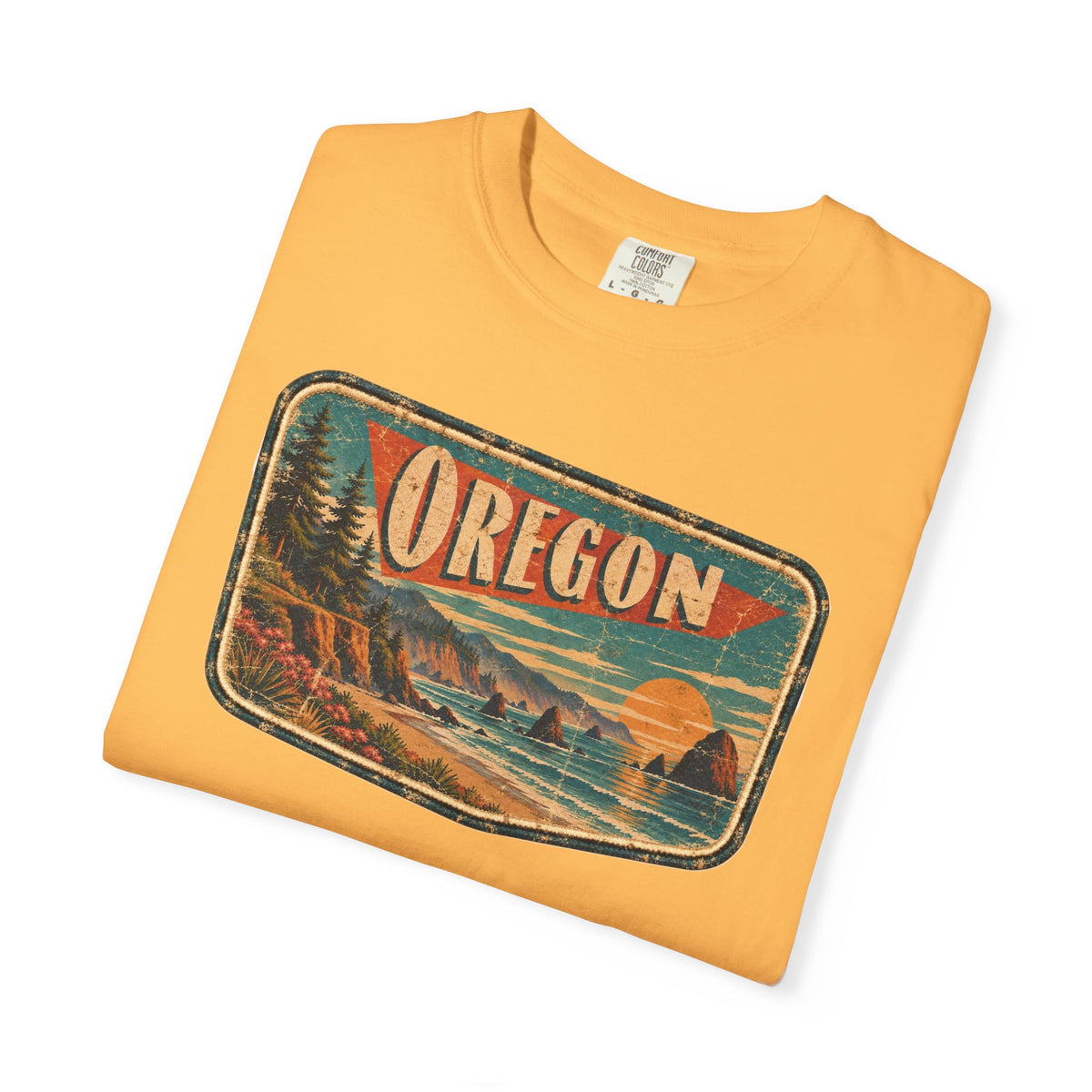 Oregon - Unisex Garment-Dyed T-shirt