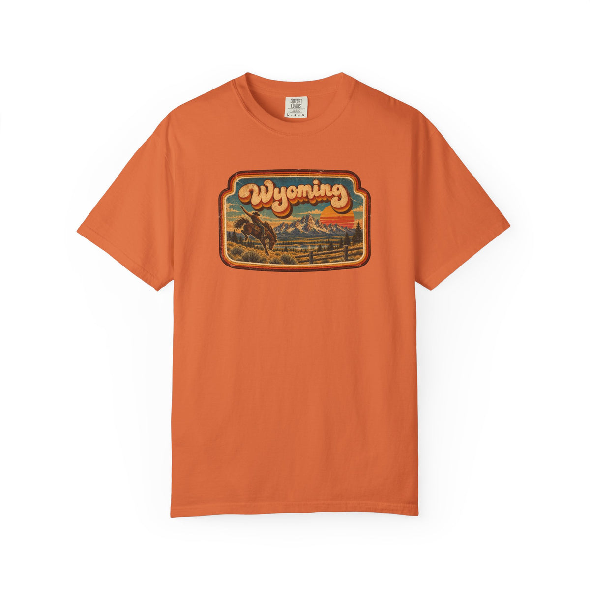 Wyoming - Unisex Garment-Dyed T-shirt