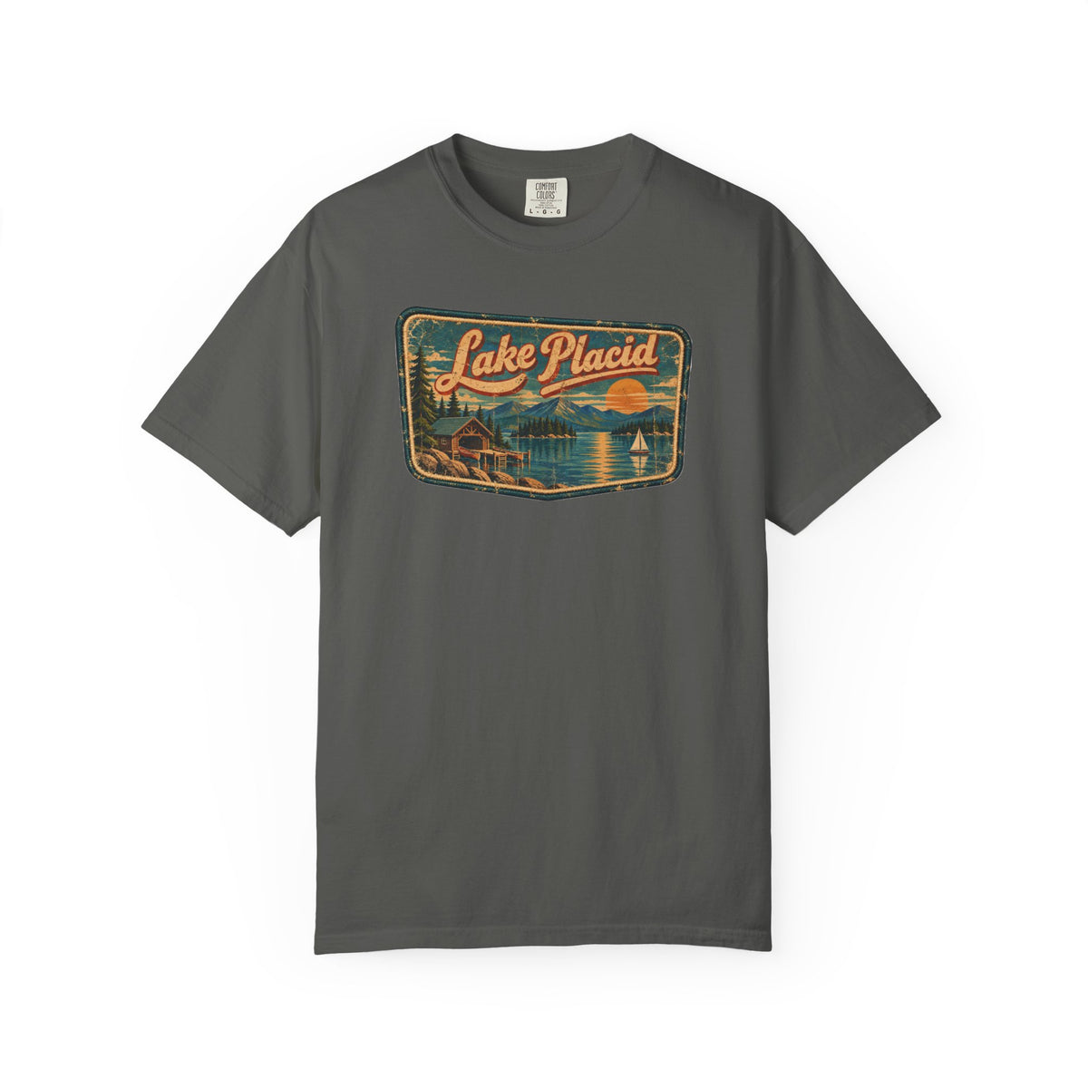 Lake Placid - Unisex Garment-Dyed T-shirt