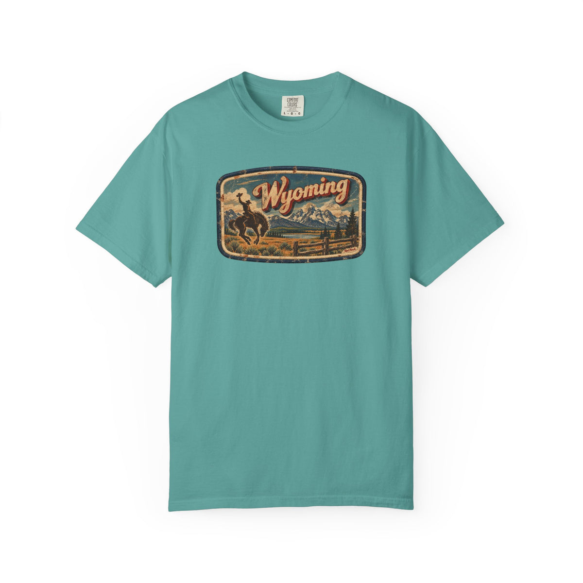 Wyoming - Unisex Garment-Dyed T-shirt