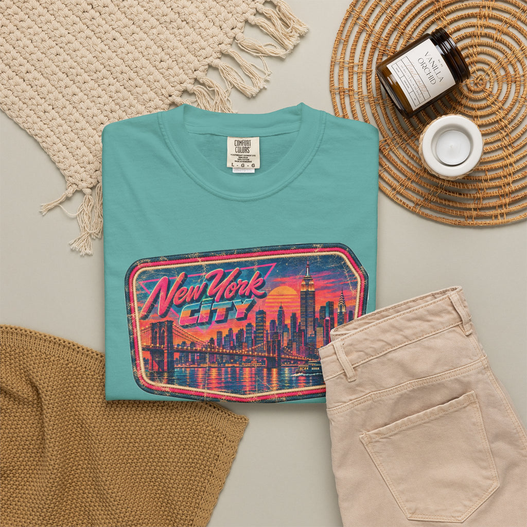 New York City - Unisex Garment-Dyed T-shirt