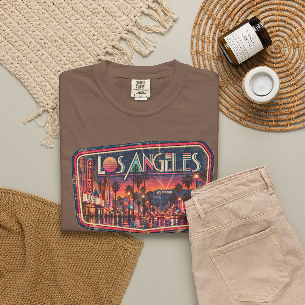 Los Angeles - Unisex Garment-Dyed T-shirt