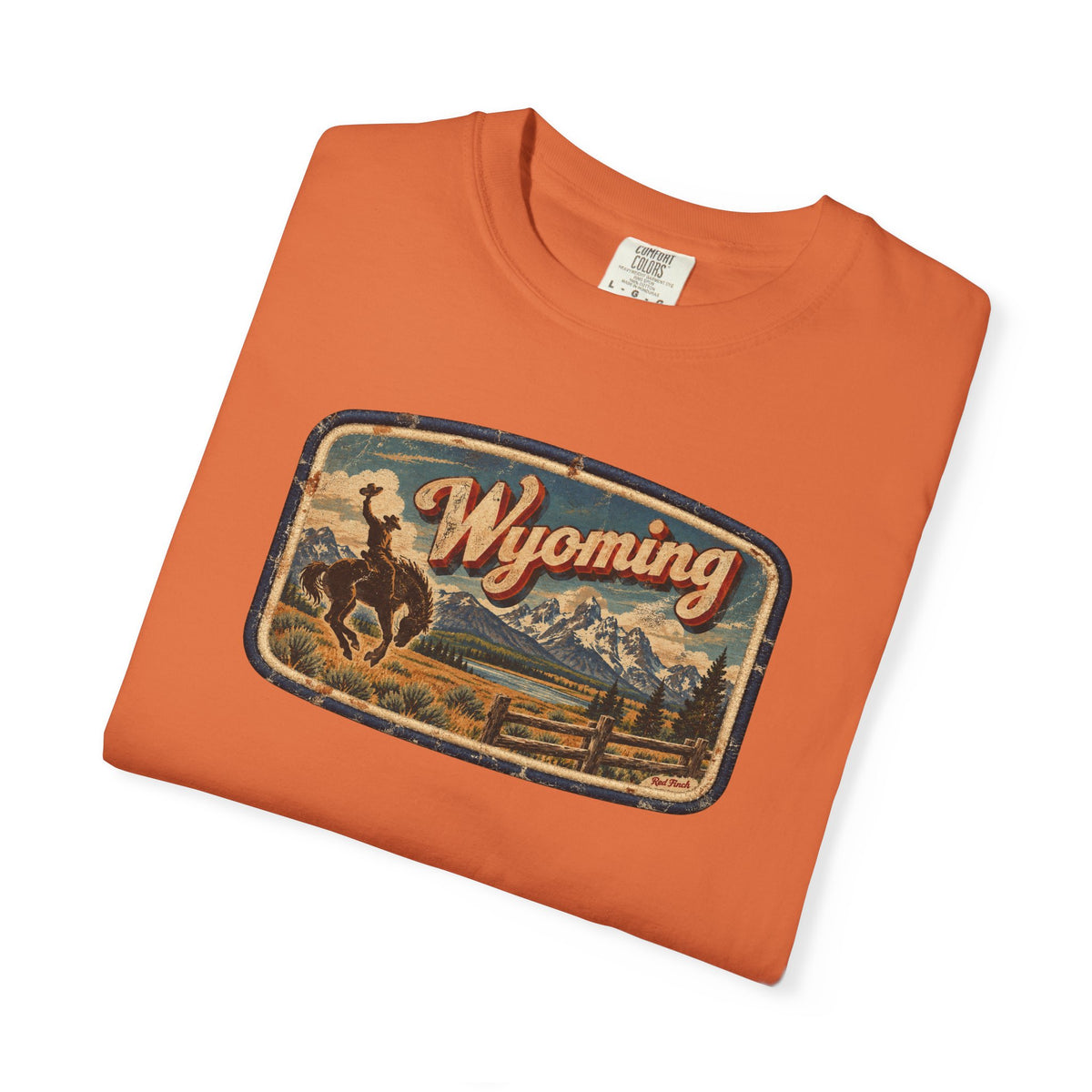Wyoming - Unisex Garment-Dyed T-shirt