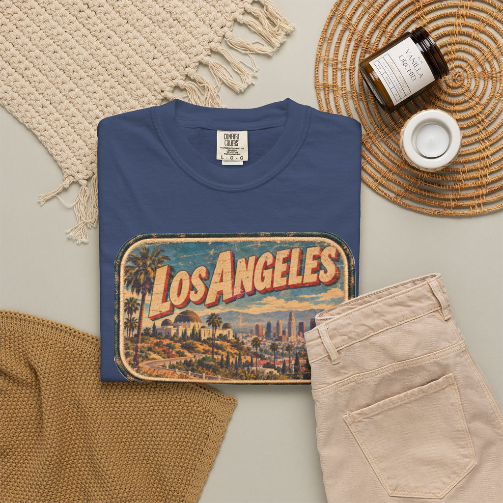 Los Angeles - Unisex Garment-Dyed T-shirt