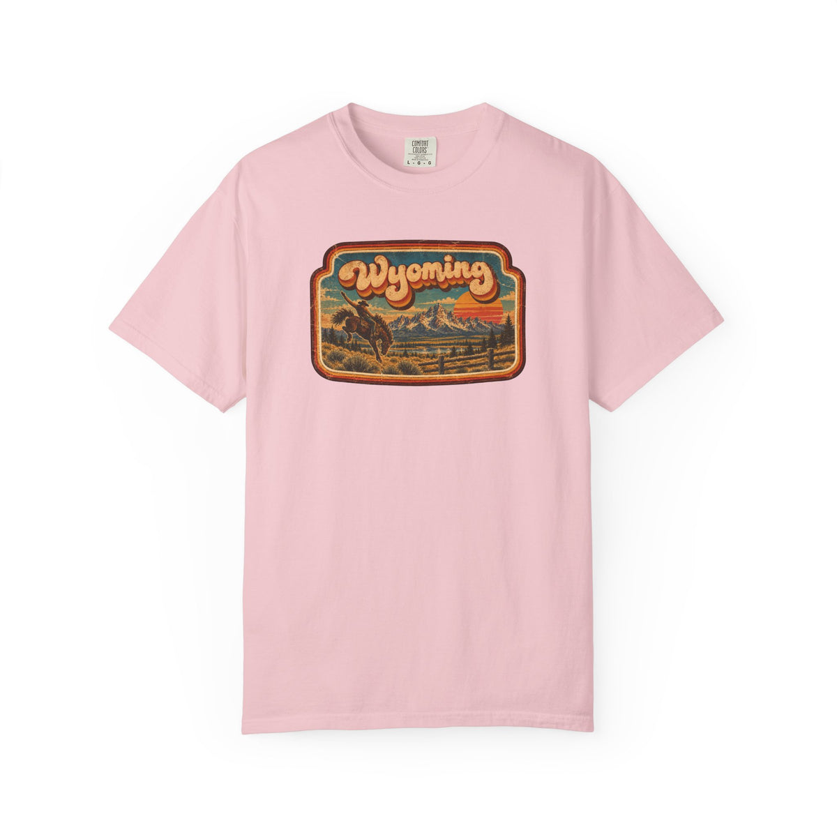 Wyoming - Unisex Garment-Dyed T-shirt