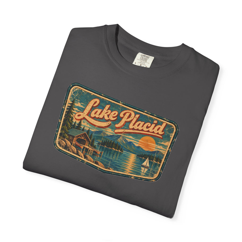 Lake Placid - Unisex Garment-Dyed T-shirt