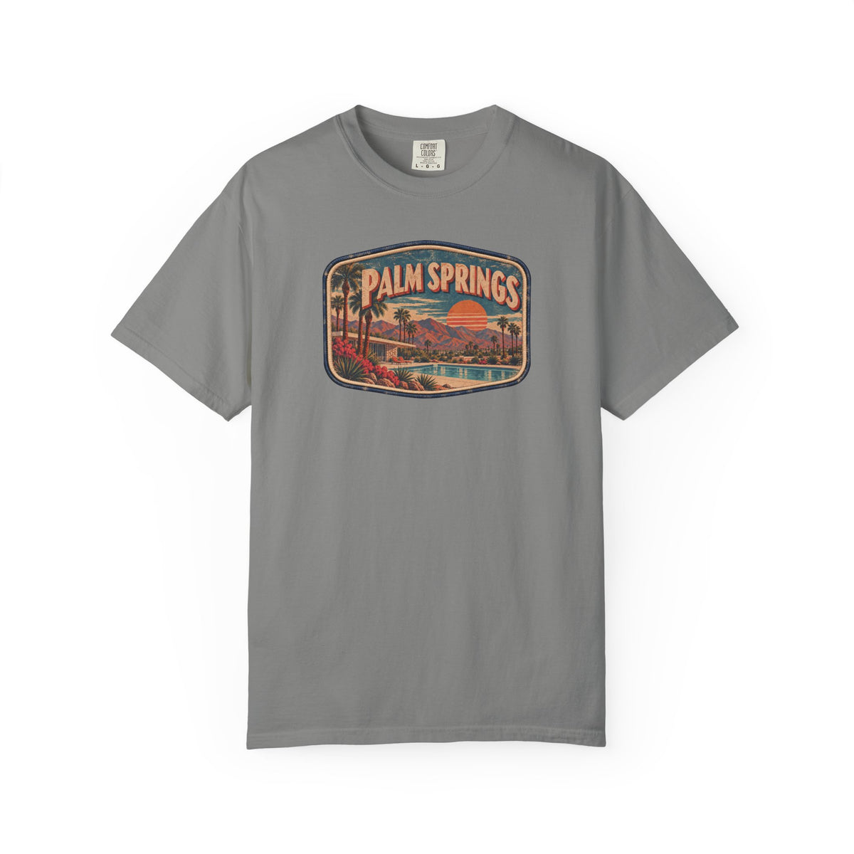 Palm Springs - Unisex Garment-Dyed T-shirt