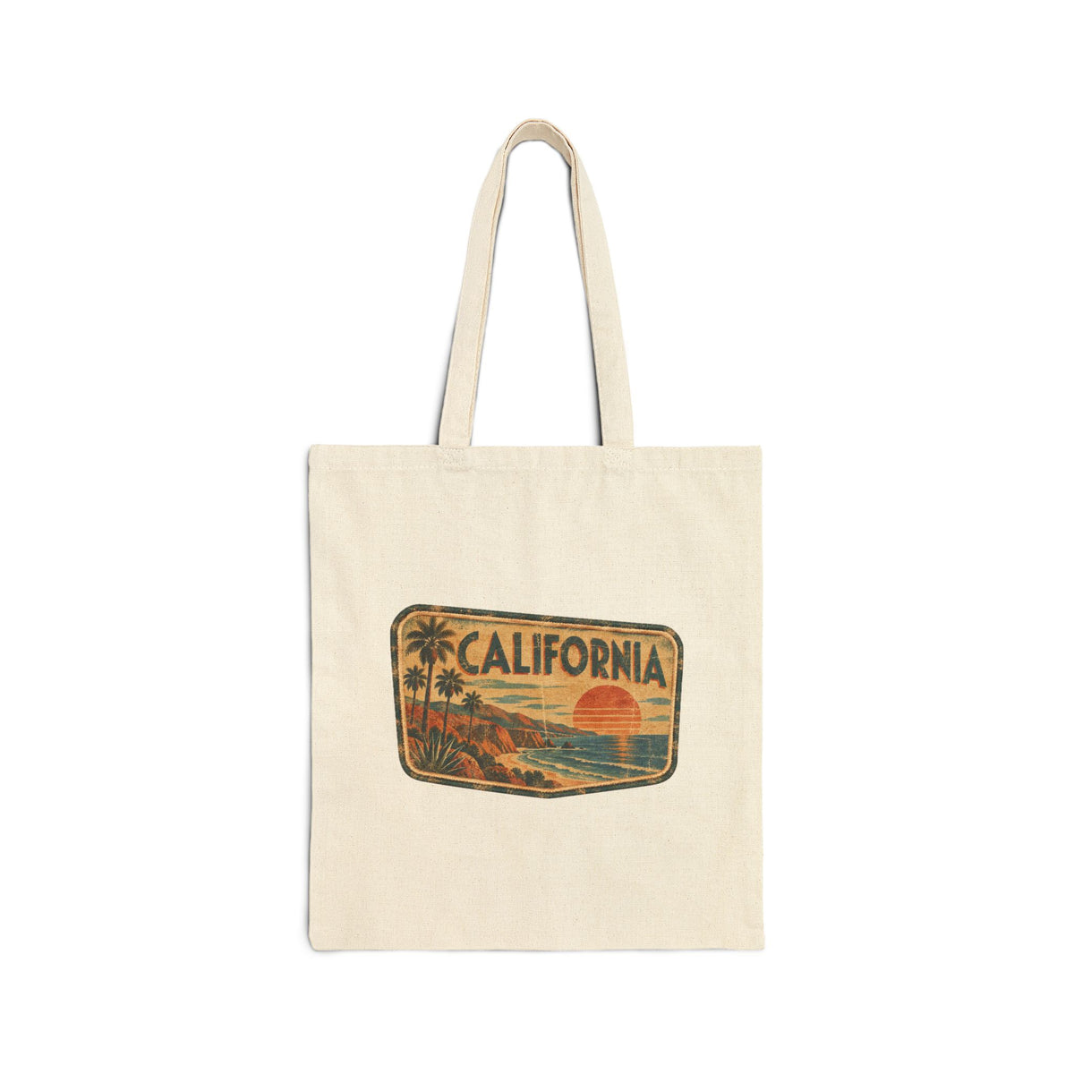 Cotton Canvas Tote Bag - Design 53