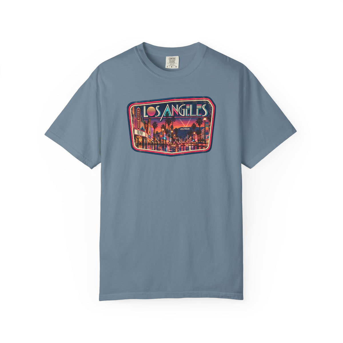 Los Angeles - Unisex Garment-Dyed T-shirt