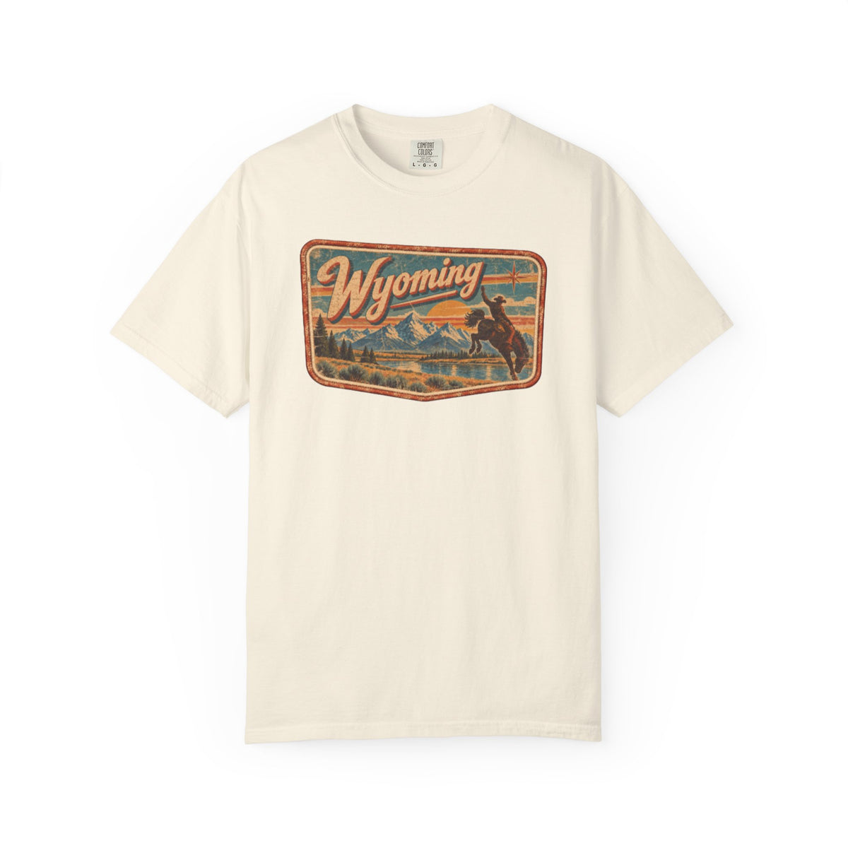 Wyoming - Unisex Garment-Dyed T-shirt