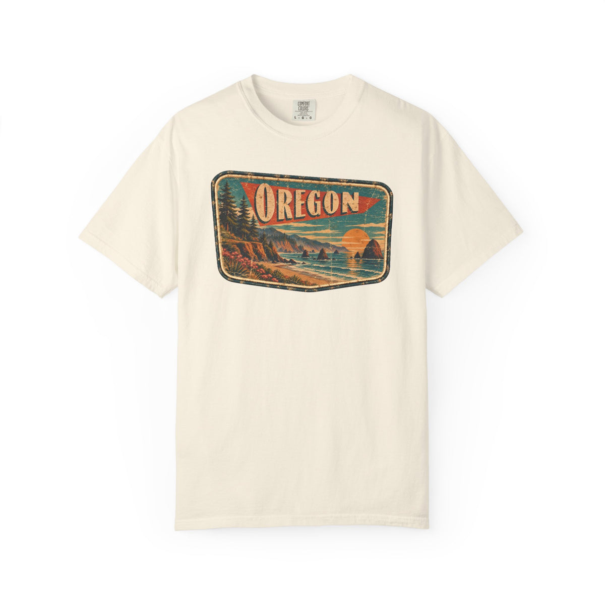 Oregon - Unisex Garment-Dyed T-shirt