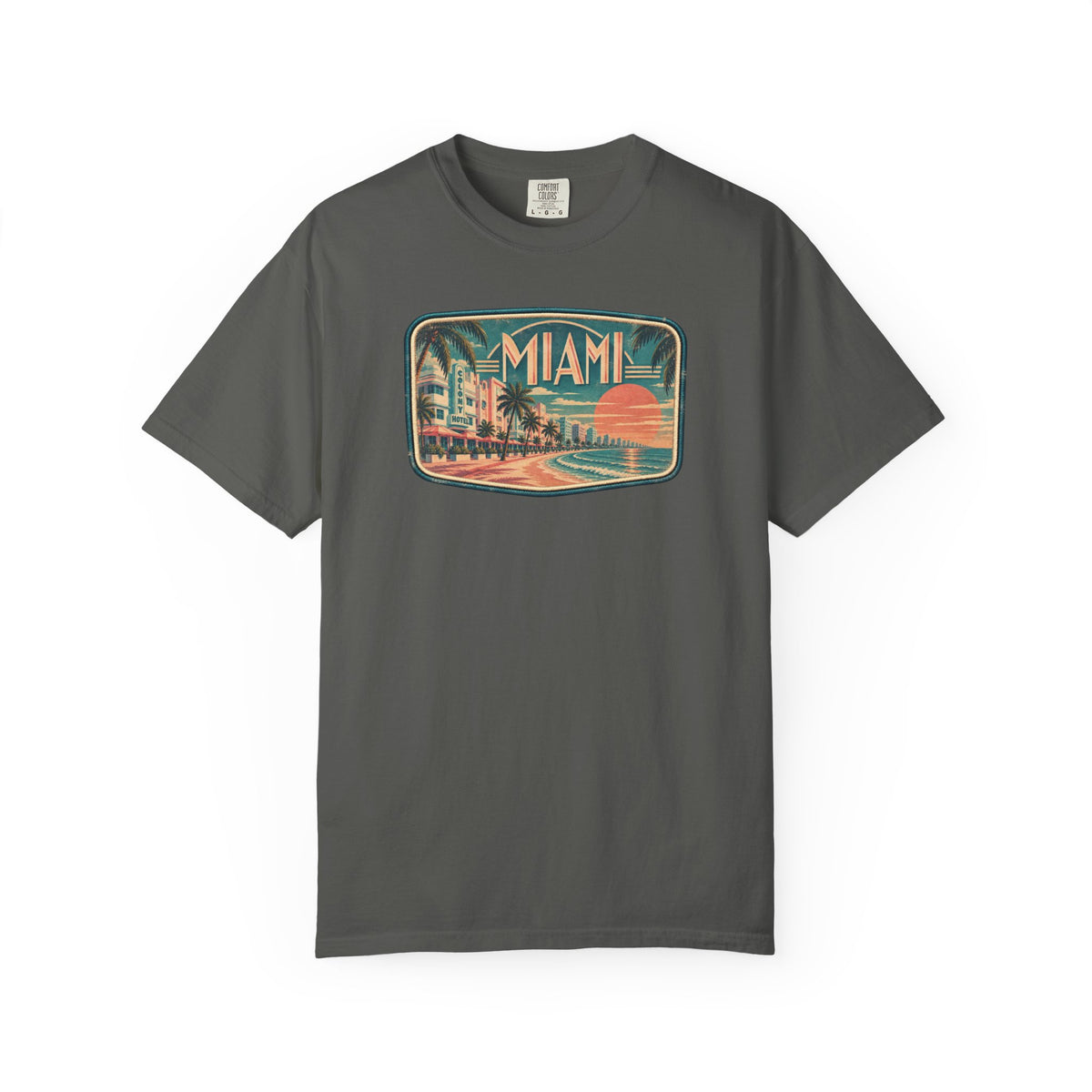 Miami - Unisex Garment-Dyed T-shirt