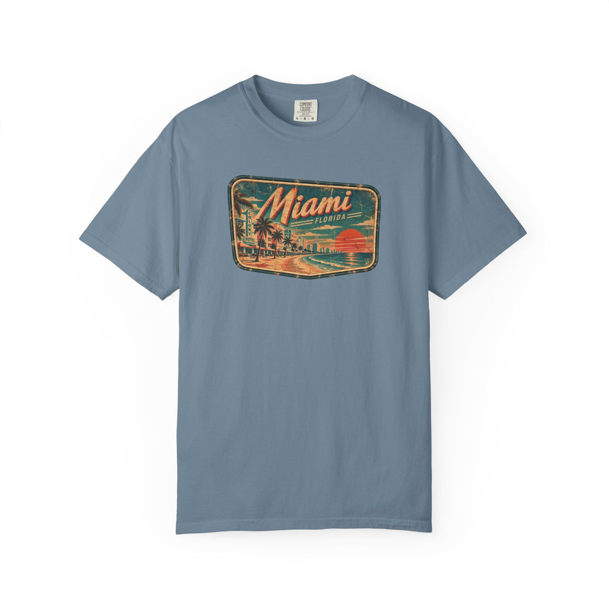 Miami - Unisex Garment-Dyed T-shirt