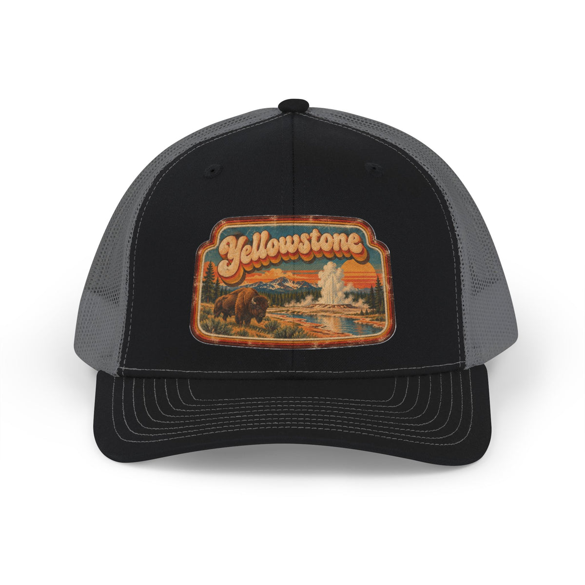 Yellowstone Bison Snapback Trucker Cap
