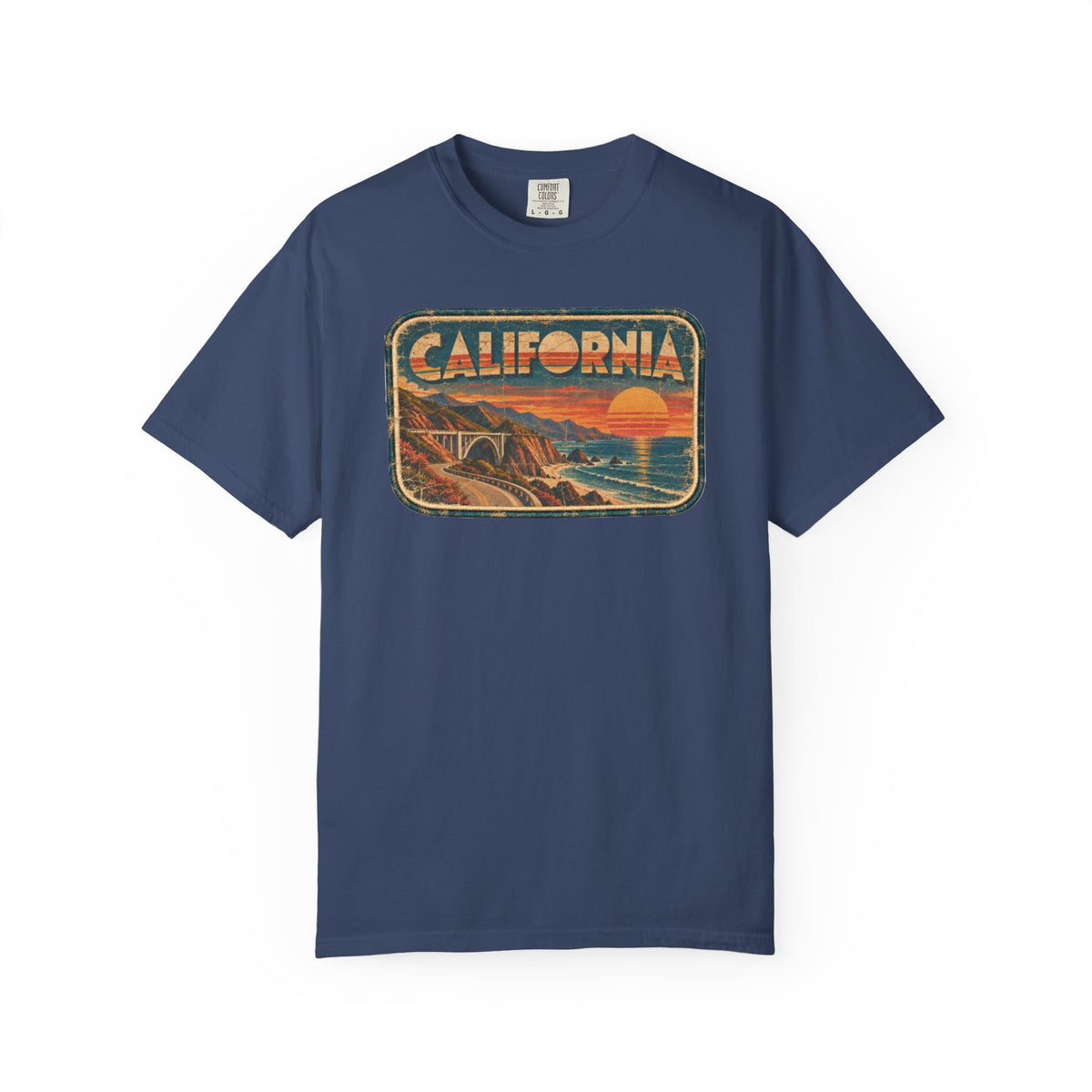 California - Unisex Garment-Dyed T-shirt