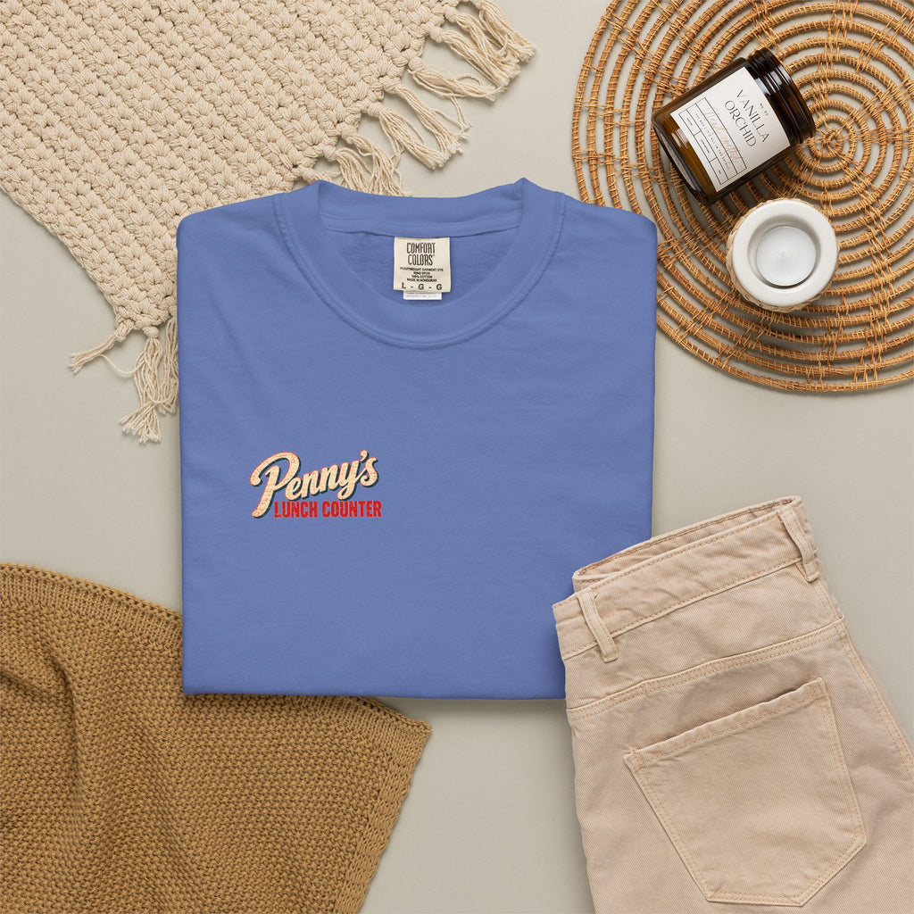 Penny's Lunch Counter - Unisex Garment-Dyed T-shirt